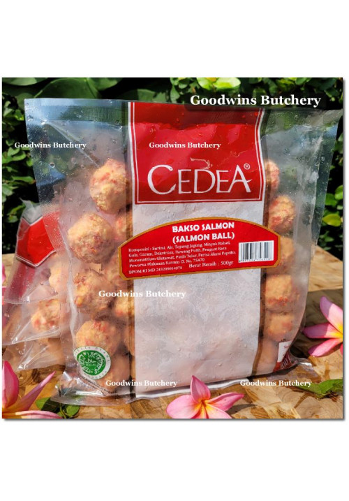 Cedea frozen BAKSO SALMON salmon balls 500g